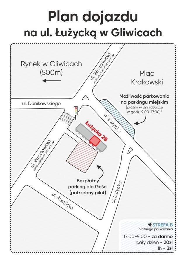 Kairos Apartments - Gold - Darmowy Parking, Scisle Centrum Gliwice Ngoại thất bức ảnh
